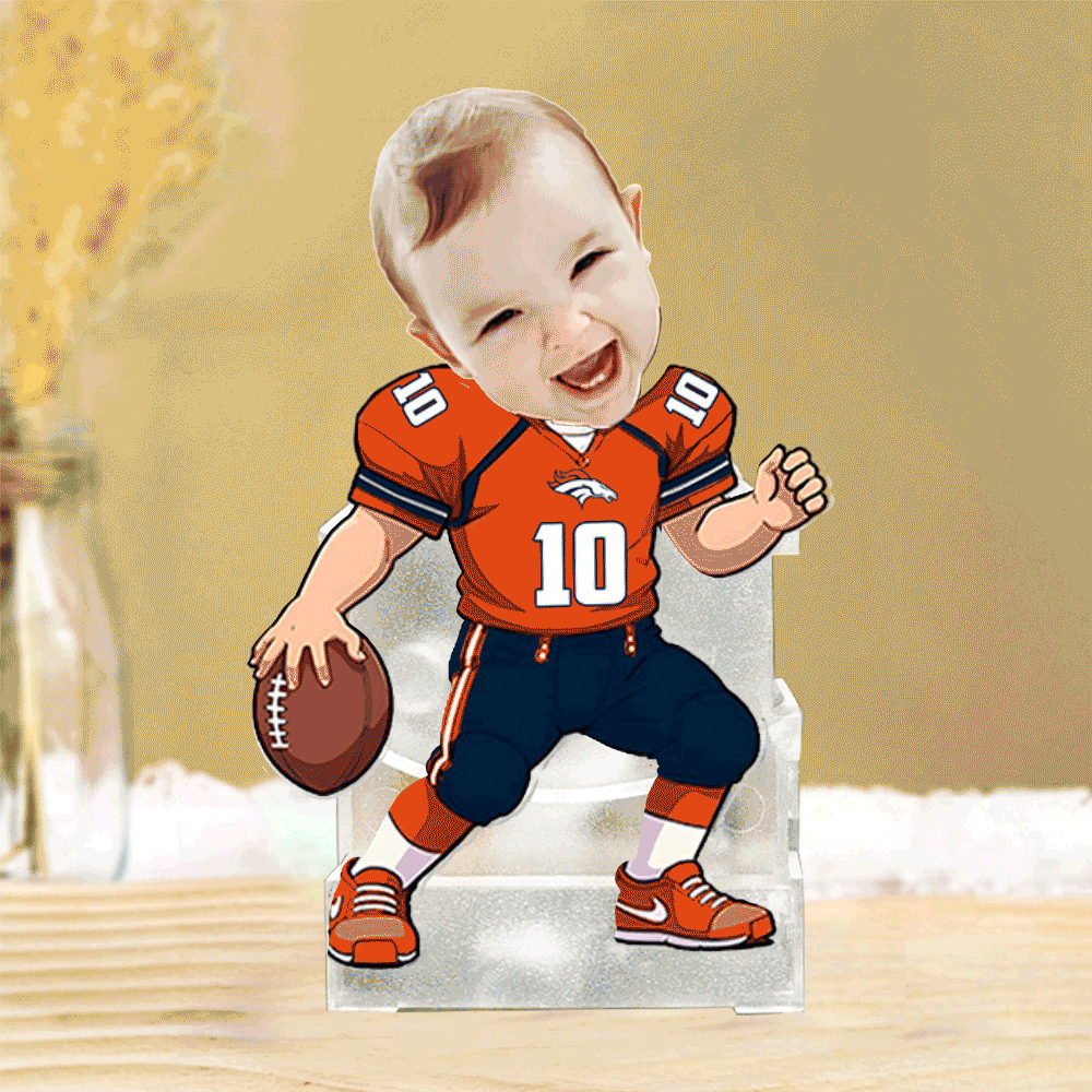 US Football Team Cute Shaking Head Standee Upload Any Photo Gift For Fan 12