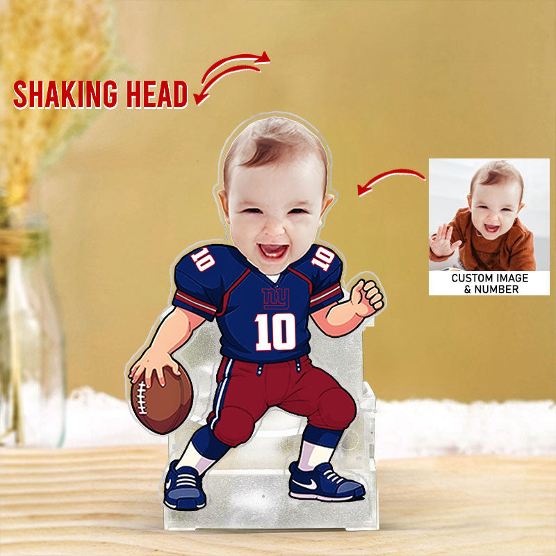 US Football Team Cute Shaking Head Standee Upload Any Photo Gift For Fan 25