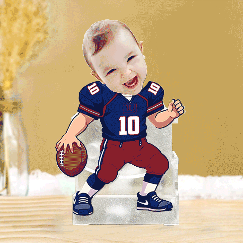 US Football Team Cute Shaking Head Standee Upload Any Photo Gift For Fan 25