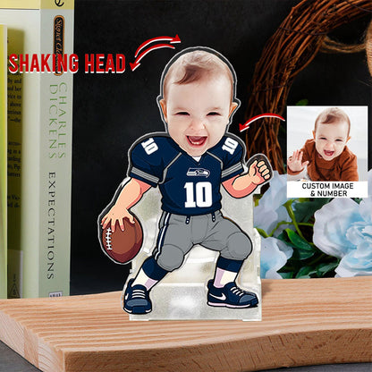 US Football Team Cute Shaking Head Standee Upload Any Photo Gift For Fan 29