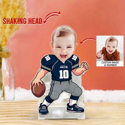 US Football Team Cute Shaking Head Standee Upload Any Photo Gift For Fan 29