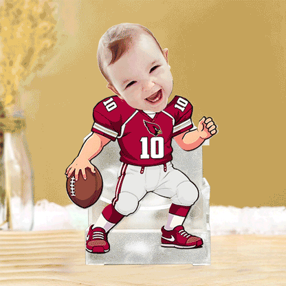 US Football Team Cute Shaking Head Standee Upload Any Photo Gift For Fan 02