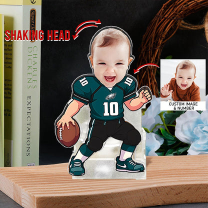 US Football Team Cute Shaking Head Standee Upload Any Photo Gift For Fan 27