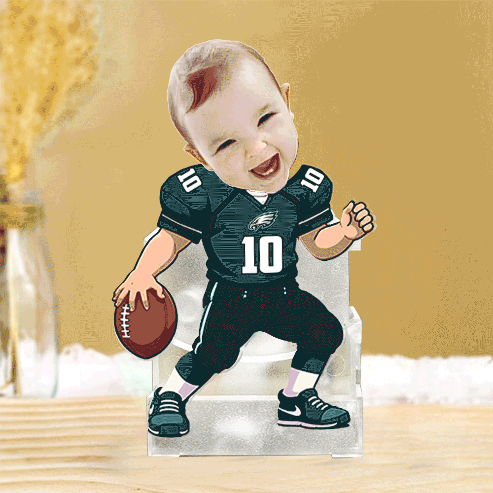 US Football Team Cute Shaking Head Standee Upload Any Photo Gift For Fan 27