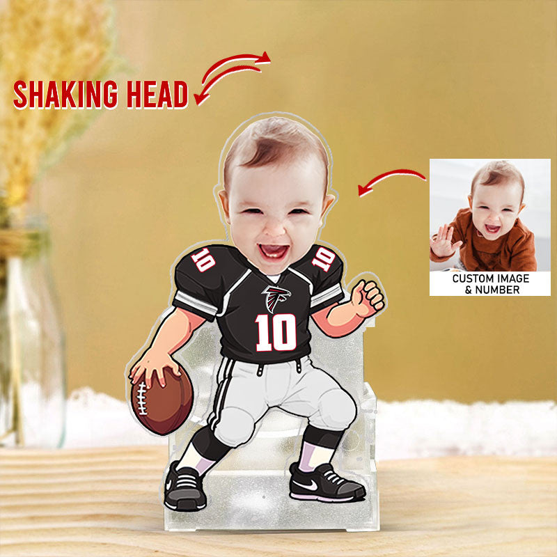 US Football Team Cute Shaking Head Standee Upload Any Photo Gift For Fan 03