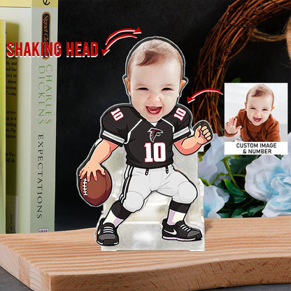 US Football Team Cute Shaking Head Standee Upload Any Photo Gift For Fan 03