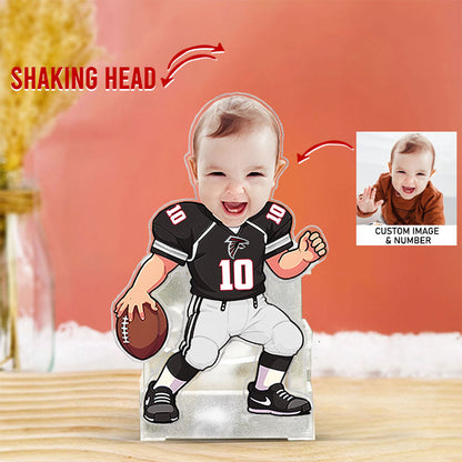 US Football Team Cute Shaking Head Standee Upload Any Photo Gift For Fan 03