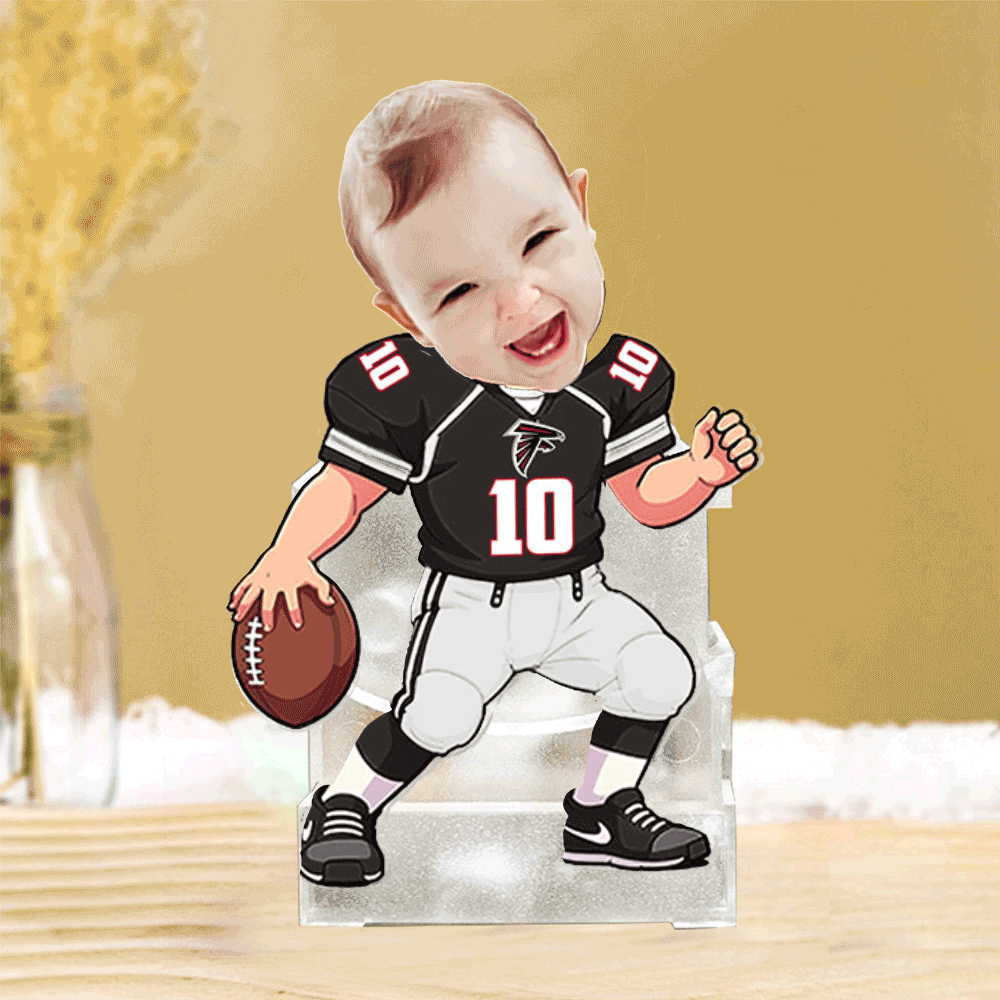 US Football Team Cute Shaking Head Standee Upload Any Photo Gift For Fan 03