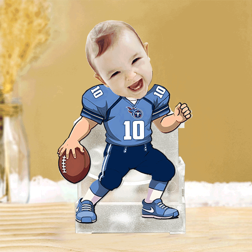 US Football Team Cute Shaking Head Standee Upload Any Photo Gift For Fan 31