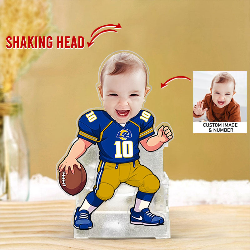 US Football Team Cute Shaking Head Standee Upload Any Photo Gift For Fan 20