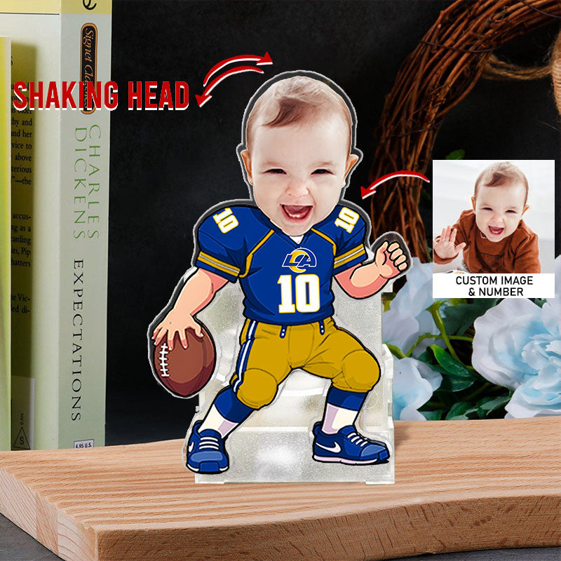 US Football Team Cute Shaking Head Standee Upload Any Photo Gift For Fan 20