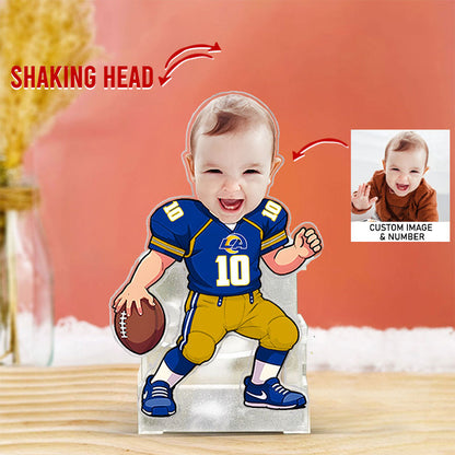 US Football Team Cute Shaking Head Standee Upload Any Photo Gift For Fan 20