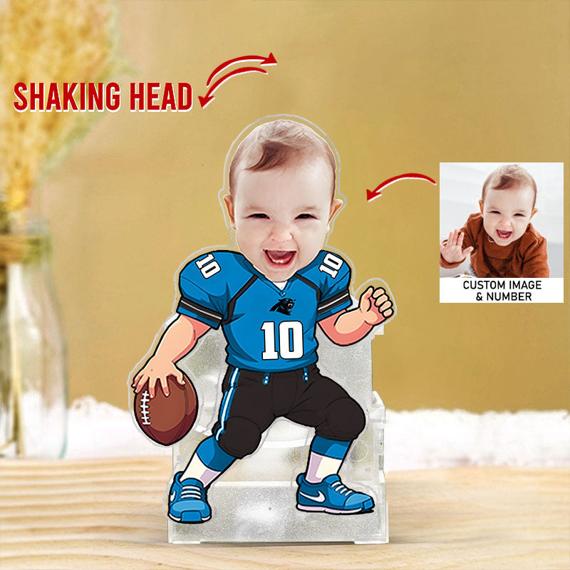 US Football Team Cute Shaking Head Standee Upload Any Photo Gift For Fan 06