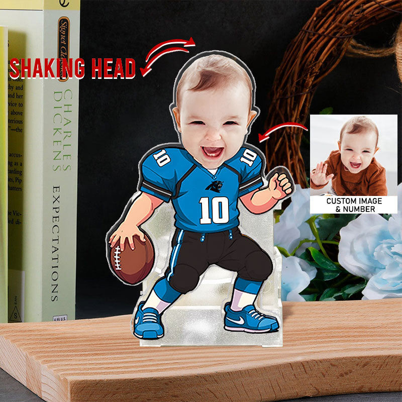 US Football Team Cute Shaking Head Standee Upload Any Photo Gift For Fan 06