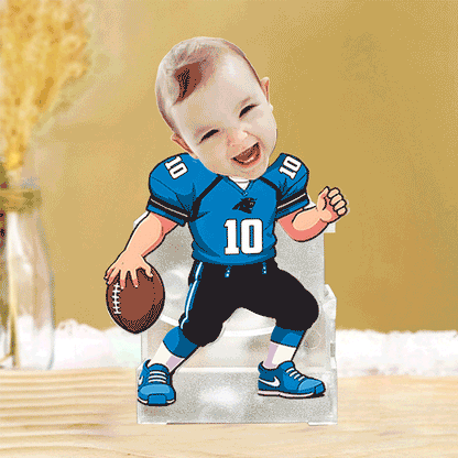 US Football Team Cute Shaking Head Standee Upload Any Photo Gift For Fan 06