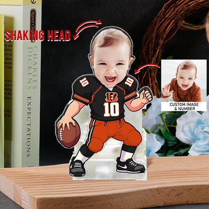 US Football Team Cute Shaking Head Standee Upload Any Photo Gift For Fan 09