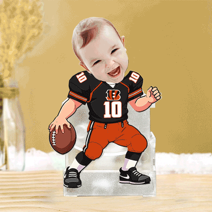 US Football Team Cute Shaking Head Standee Upload Any Photo Gift For Fan 09