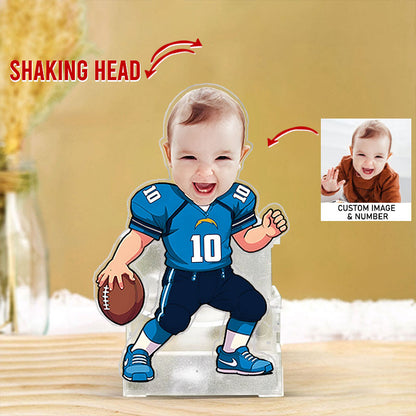 US Football Team Cute Shaking Head Standee Upload Any Photo Gift For Fan 19