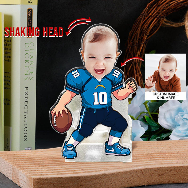 US Football Team Cute Shaking Head Standee Upload Any Photo Gift For Fan 19