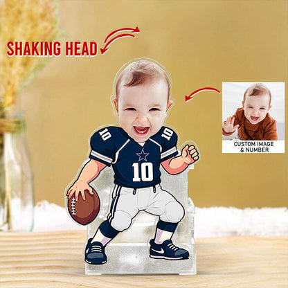 US Football Team Cute Shaking Head Standee Upload Any Photo Gift For Fan 11