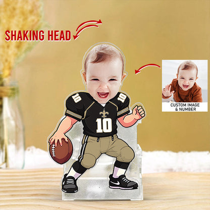 US Football Team Cute Shaking Head Standee Upload Any Photo Gift For Fan 24