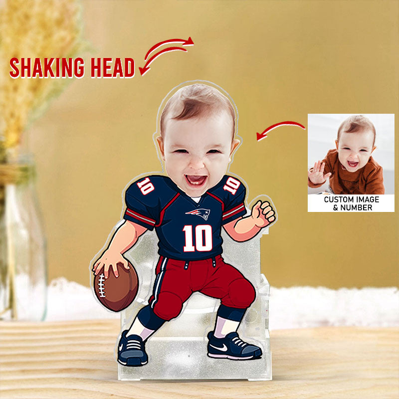 US Football Team Cute Shaking Head Standee Upload Any Photo Gift For Fan 22