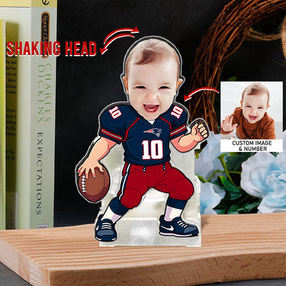 US Football Team Cute Shaking Head Standee Upload Any Photo Gift For Fan 22