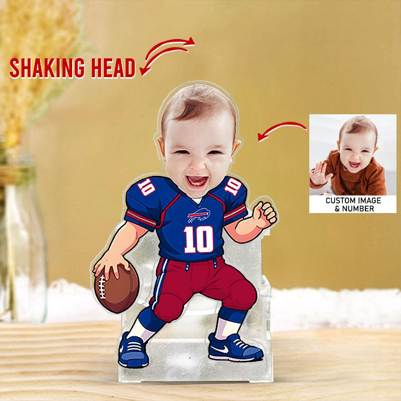 US Football Team Cute Shaking Head Standee Upload Any Photo Gift For Fan 05