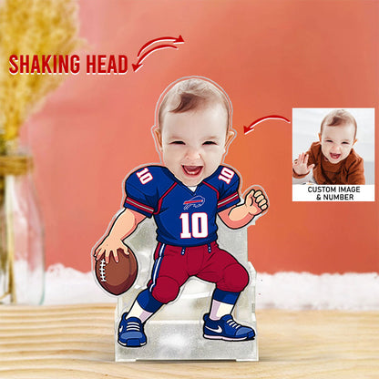 US Football Team Cute Shaking Head Standee Upload Any Photo Gift For Fan 05