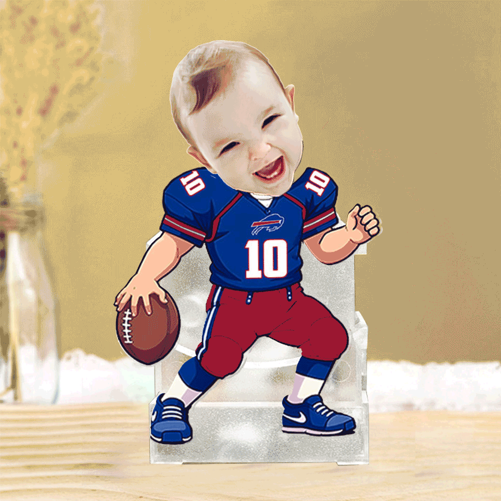 US Football Team Cute Shaking Head Standee Upload Any Photo Gift For Fan 05