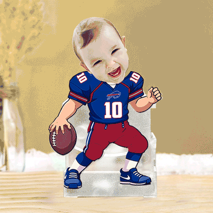 US Football Team Cute Shaking Head Standee Upload Any Photo Gift For Fan 05