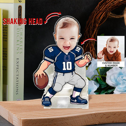 US Football Team Cute Shaking Head Standee Upload Any Photo Gift For Fan 15