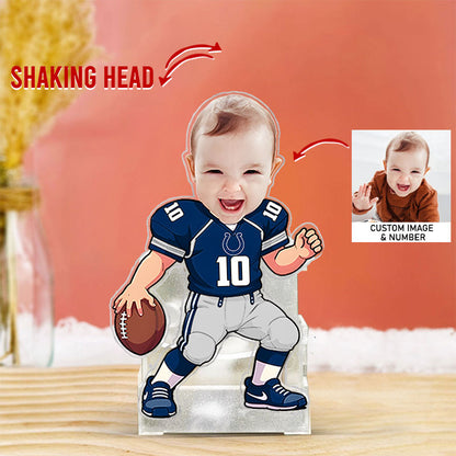 US Football Team Cute Shaking Head Standee Upload Any Photo Gift For Fan 15
