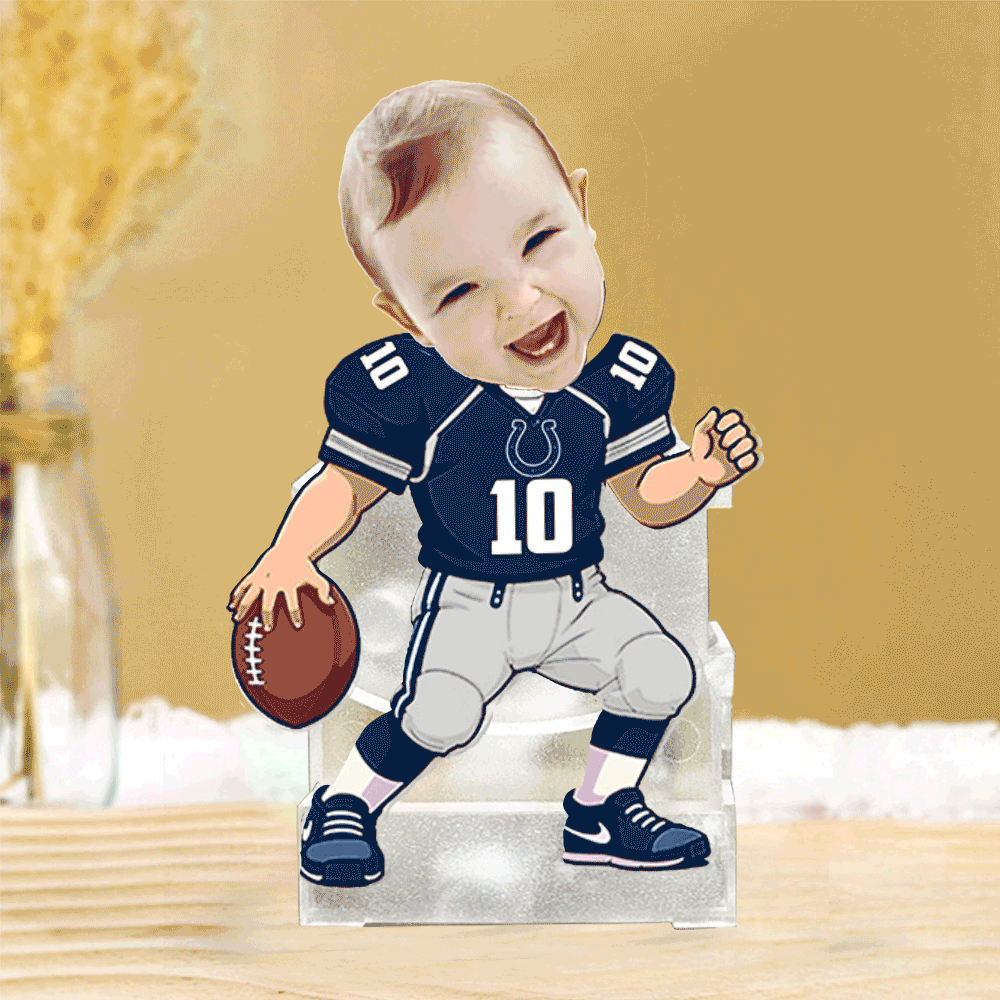 US Football Team Cute Shaking Head Standee Upload Any Photo Gift For Fan 15