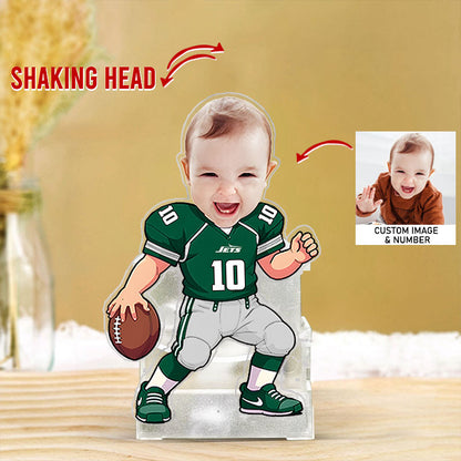 US Football Team Cute Shaking Head Standee Upload Any Photo Gift For Fan 26