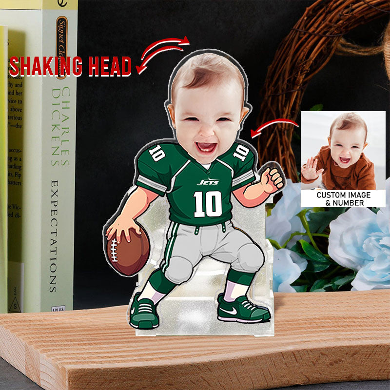 US Football Team Cute Shaking Head Standee Upload Any Photo Gift For Fan 26