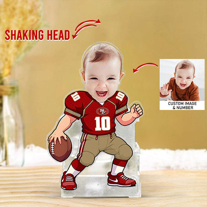 US Football Team Cute Shaking Head Standee Upload Any Photo Gift For Fan 28
