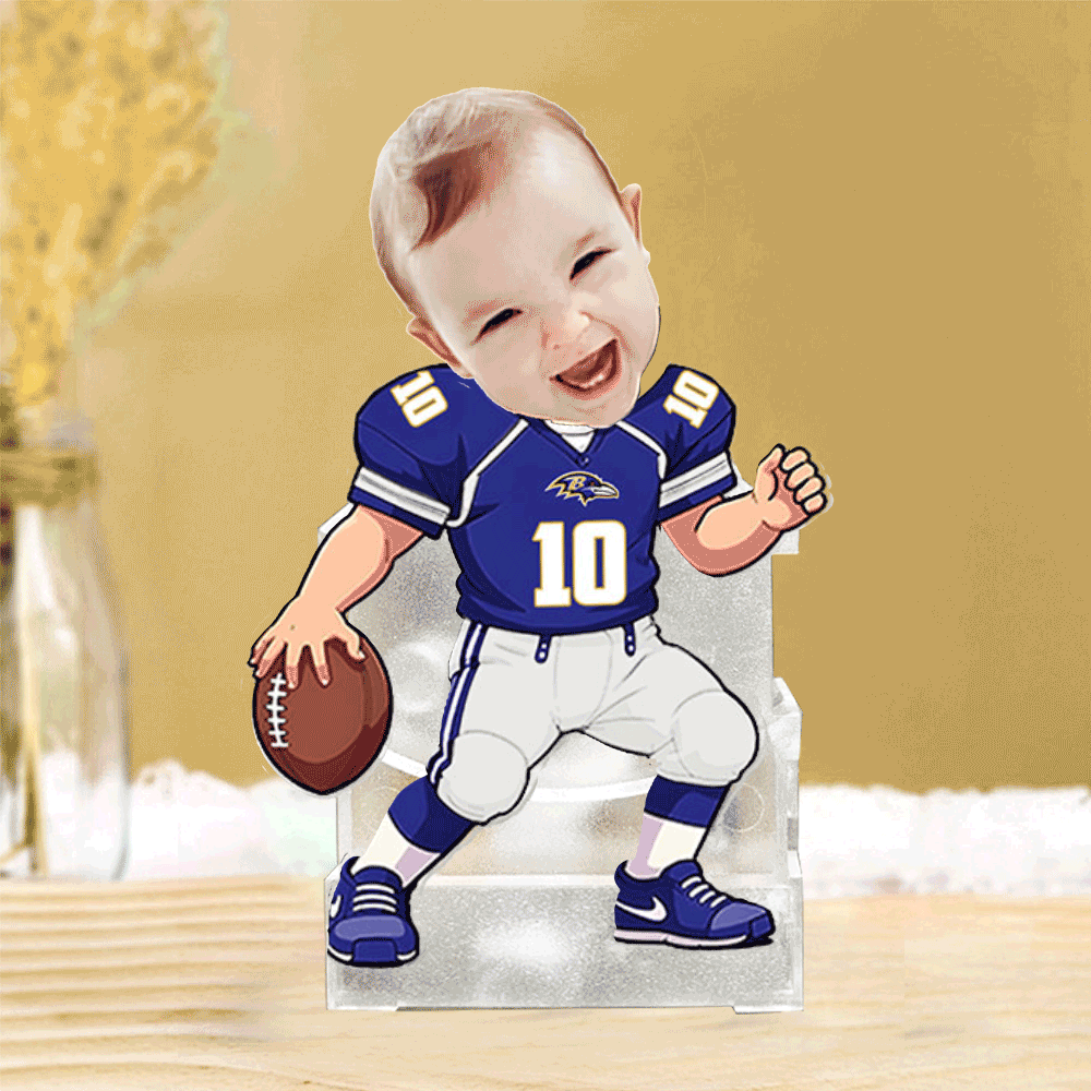 US Football Team Cute Shaking Head Standee Upload Any Photo Gift For Fan 04