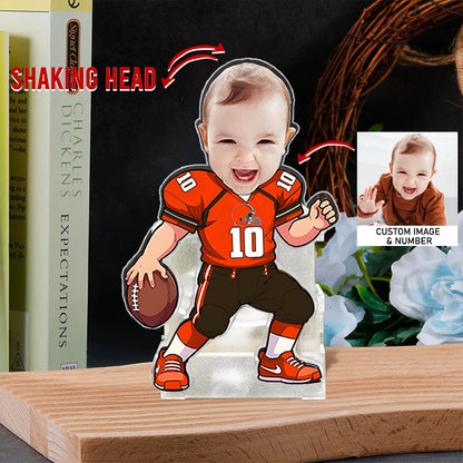 US Football Team Cute Shaking Head Standee Upload Any Photo Gift For Fan 10