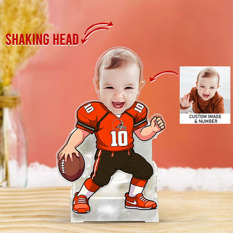 US Football Team Cute Shaking Head Standee Upload Any Photo Gift For Fan 10