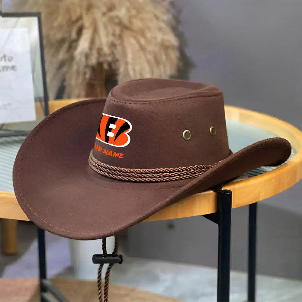 American Football New Cowboy Hat All Teams Personlized Name Gift For Fan 03