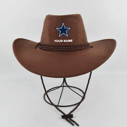 American Football New Cowboy Hat All Teams Personlized Name Gift For Fan 09