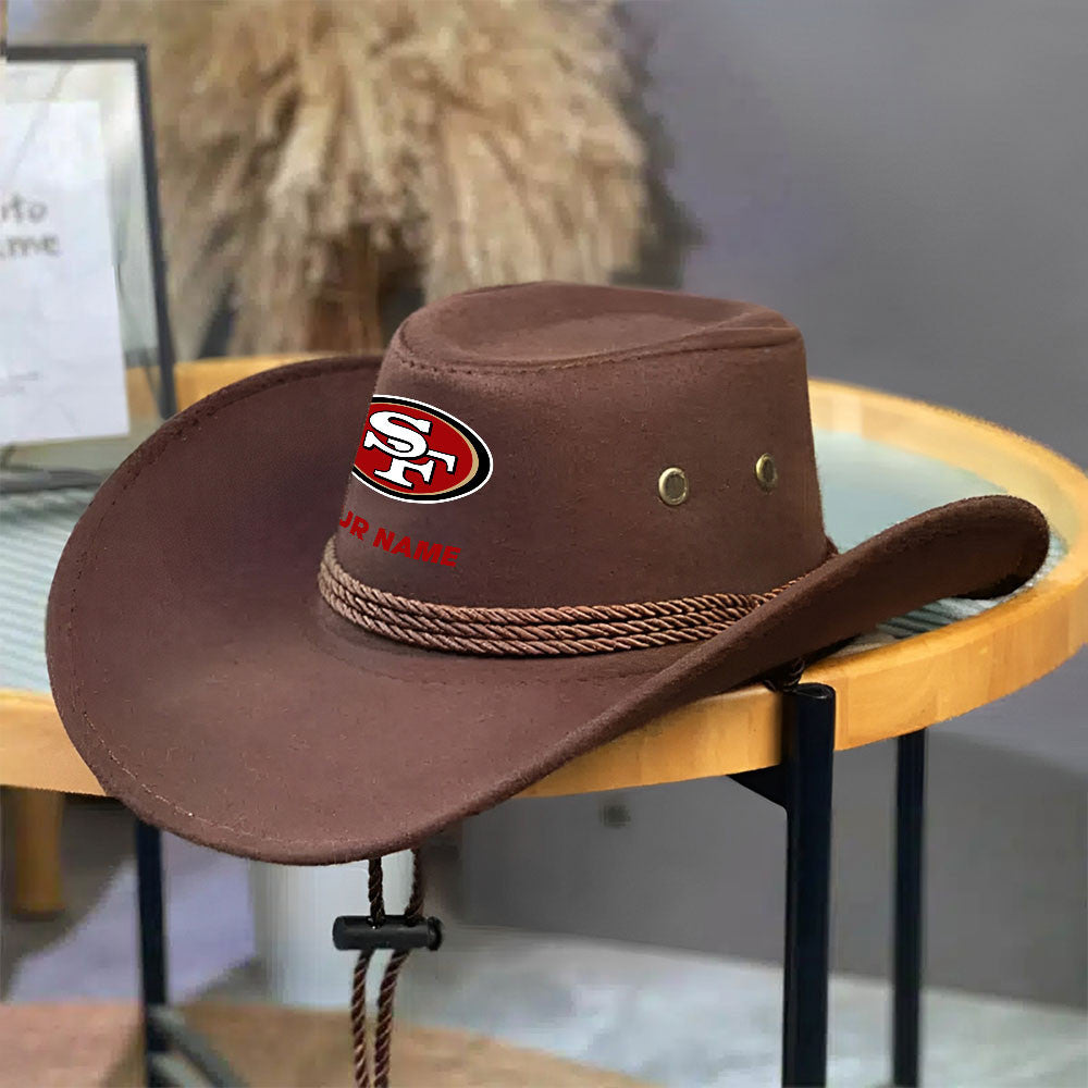American Football New Cowboy Hat All Teams Personlized Name Gift For Fan 01