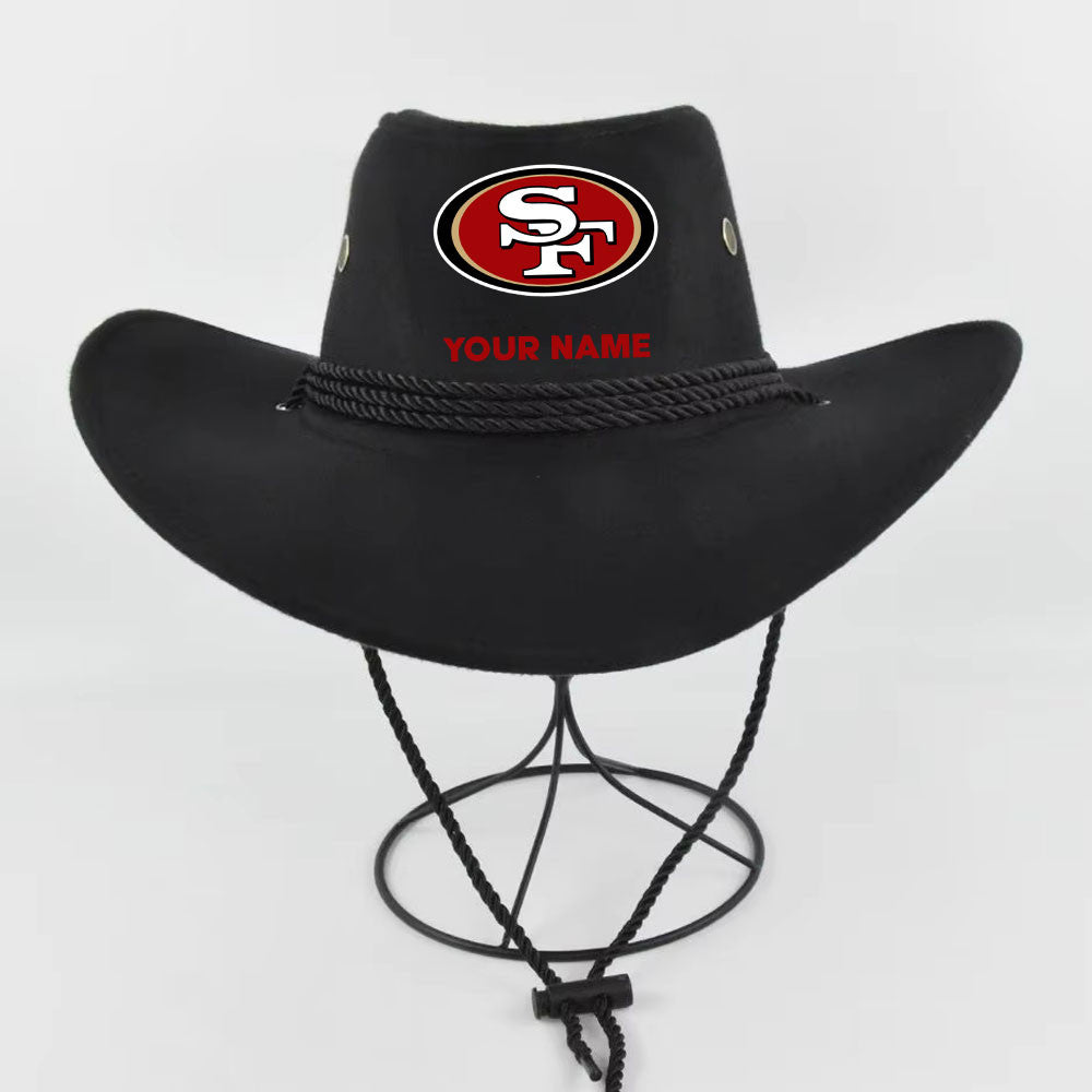 American Football New Cowboy Hat All Teams Personlized Name Gift For Fan 01