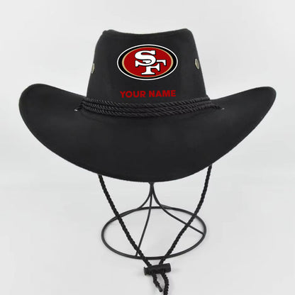 American Football New Cowboy Hat All Teams Personlized Name Gift For Fan 01