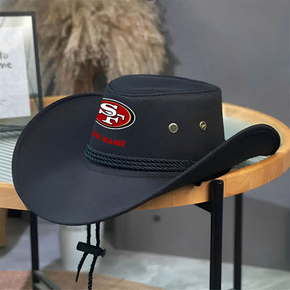 American Football New Cowboy Hat All Teams Personlized Name Gift For Fan 01