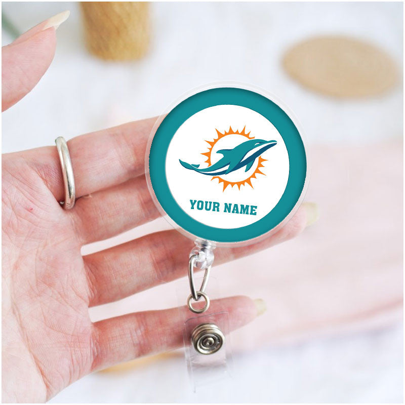 American Football Badge Reel Personalized Name Gift For Fans 14