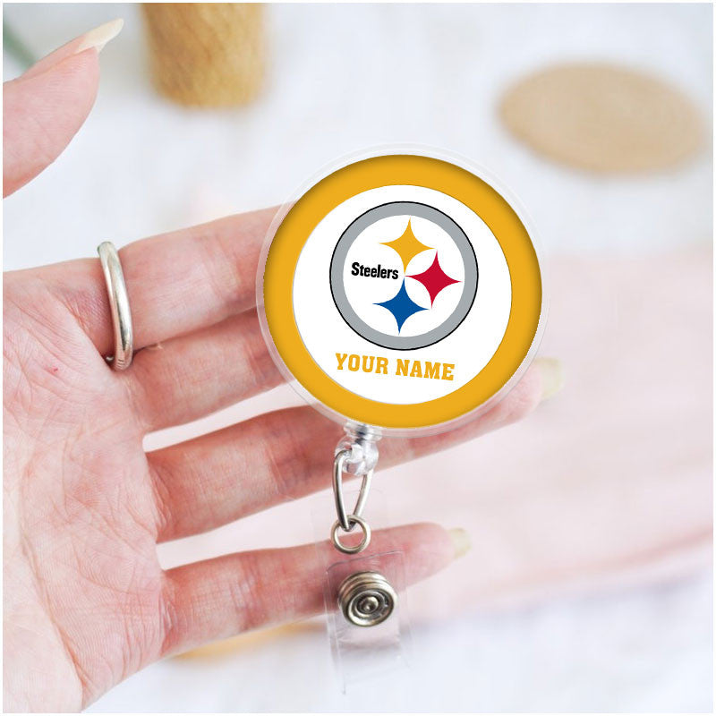 American Football Badge Reel Personalized Name Gift For Fans 16