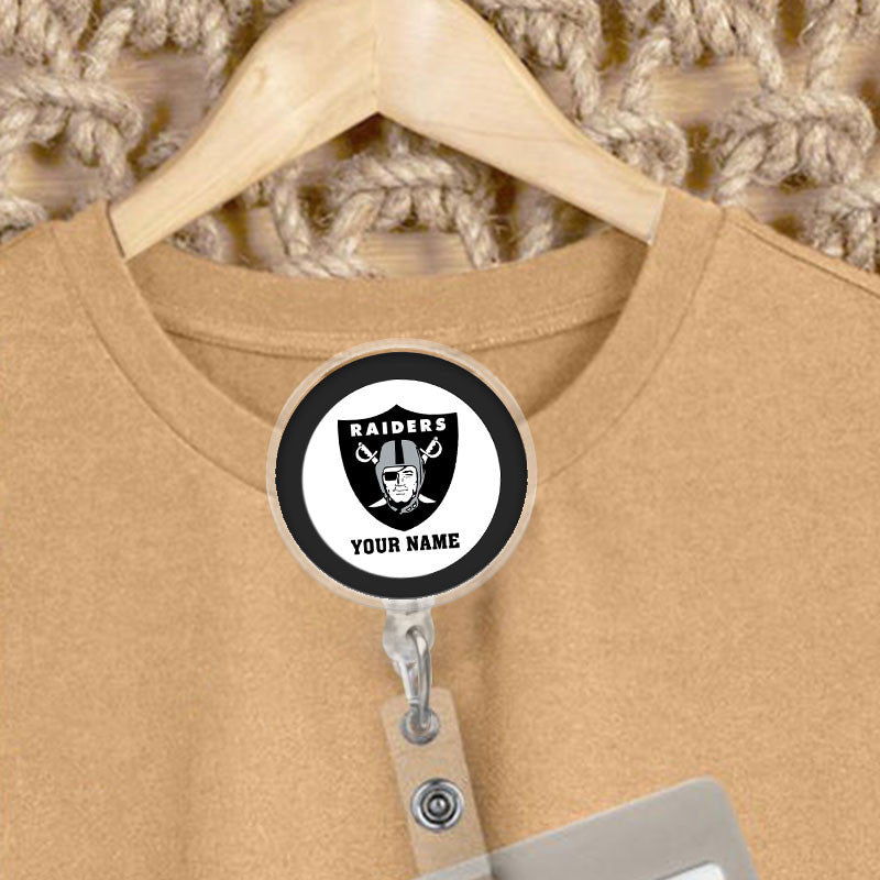 American Football Badge Reel Personalized Name Gift For Fans 12