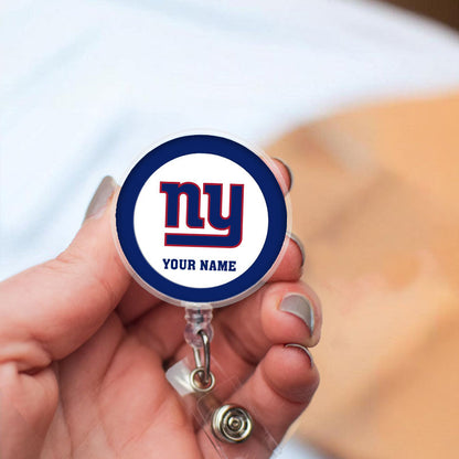 American Football Badge Reel Personalized Name Gift For Fans 18